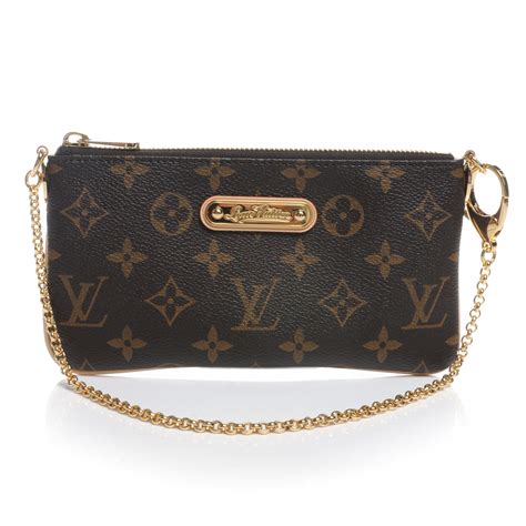 LOUIS VUITTON Monogram Milla Clutch MM 